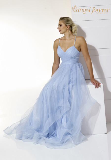 Angel Forever Ice Blue Tulle Ballgown